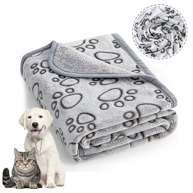 Pet Beds - 부드럽고 폭신한 애완동물 담요 귀여운 만화