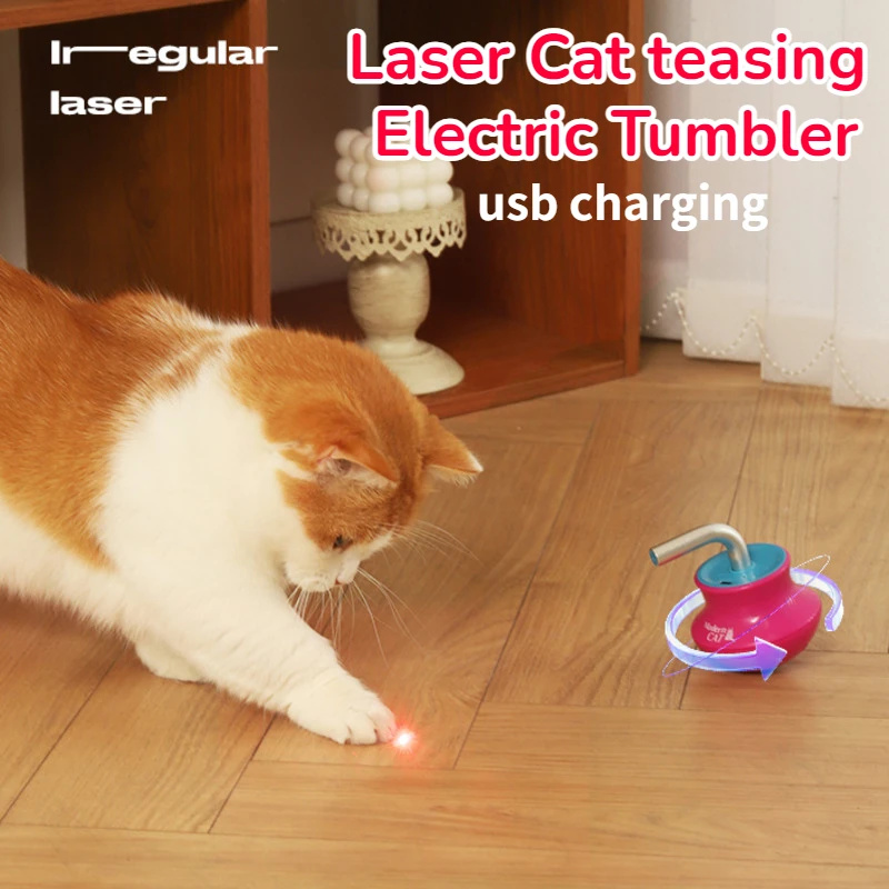 Laser Pointer Cat Toy Automatic - 스마트 자동 레이저 고양이 장난감 전기