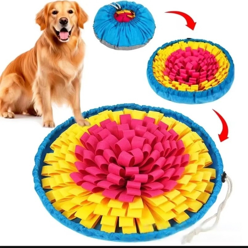 Snuffle Mat For Dogs - 새로운 애완 동물 스니핑 패드 꽃