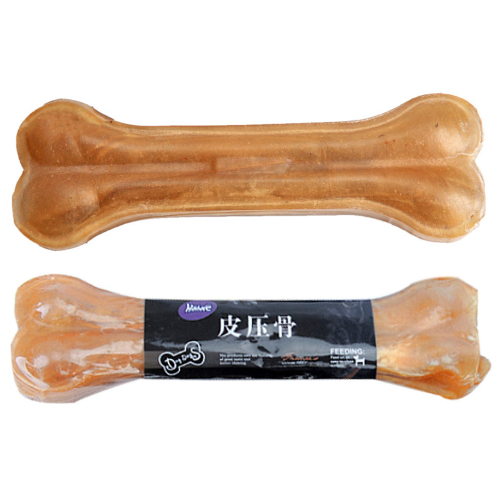 Teeth Cleaning Dog Chew Bone - 8인치 뼈 모양 애완견용 씹는 장난감,