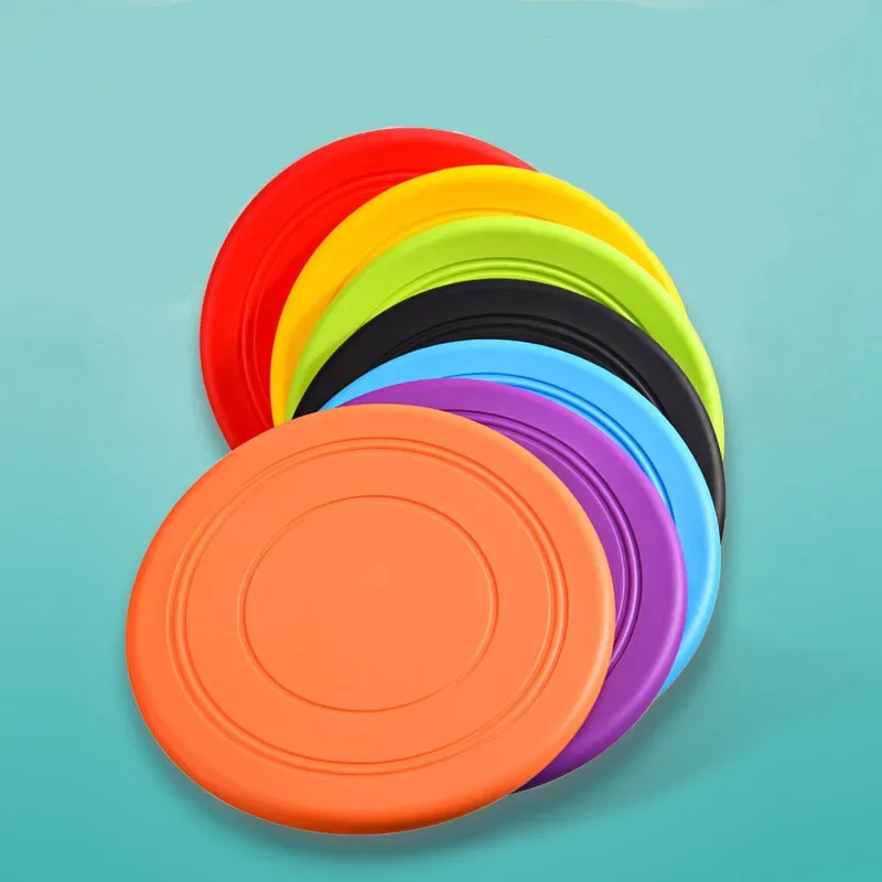 Flying Disc Dog Training Toy - 실리콘 비행 쏘서 재미있는 개 고양이