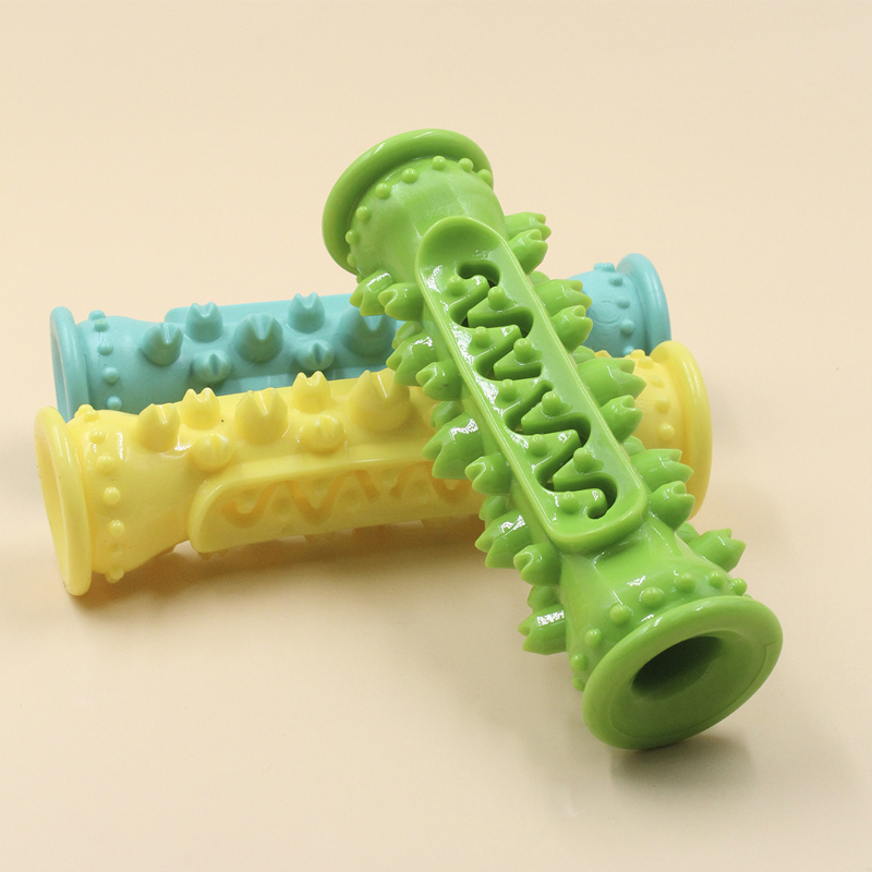 Indestructible Dog Chew Toy - 개 칫솔 씹는 장난감 스틱 부드러운