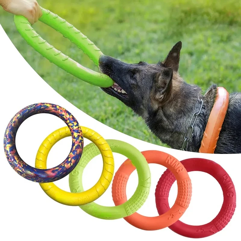 Flying Disc Dog Training Toy - 애완 동물 플라잉 디스크 EVA 개
