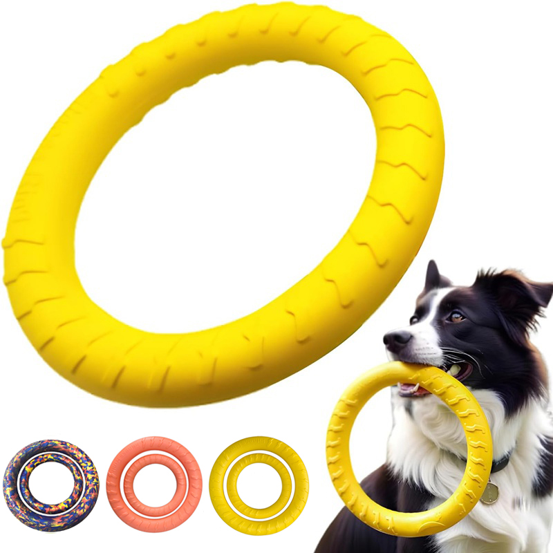 Flying Disc Dog Training Toy - 강아지 장난감, 애완동물 플라잉 디스크, EVA