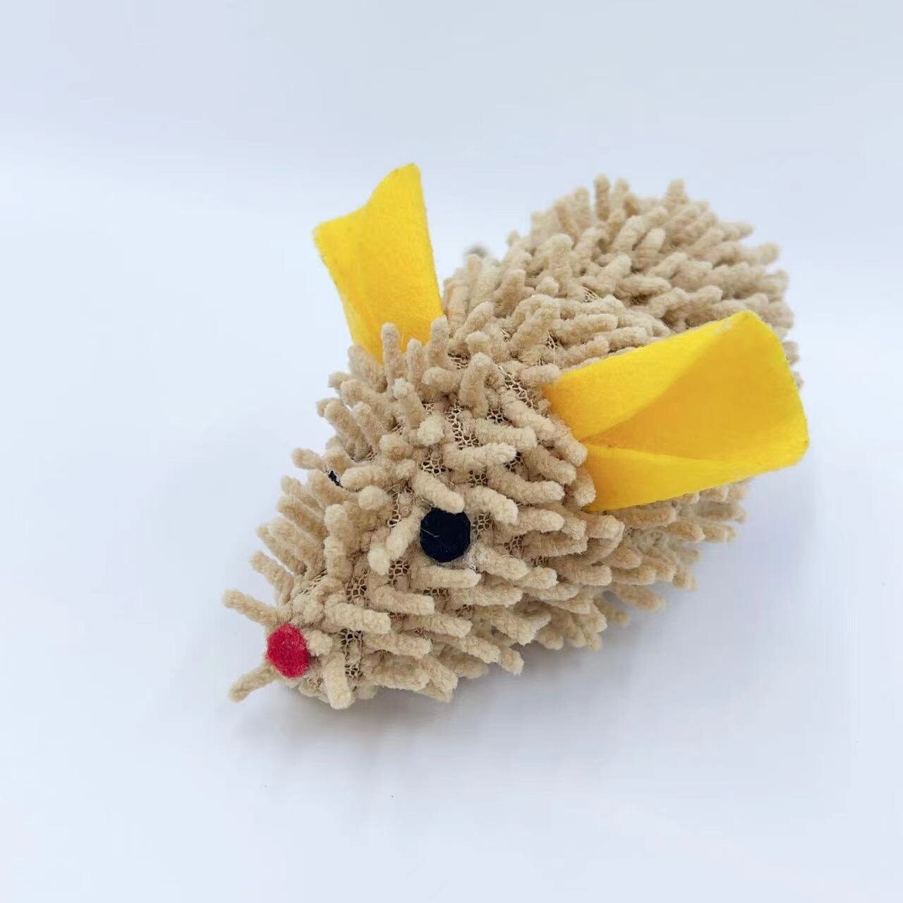 Catnip Interactive Plush Mouse - 큰 쥐 고양이 장난감 캣닢 시뮬레이션