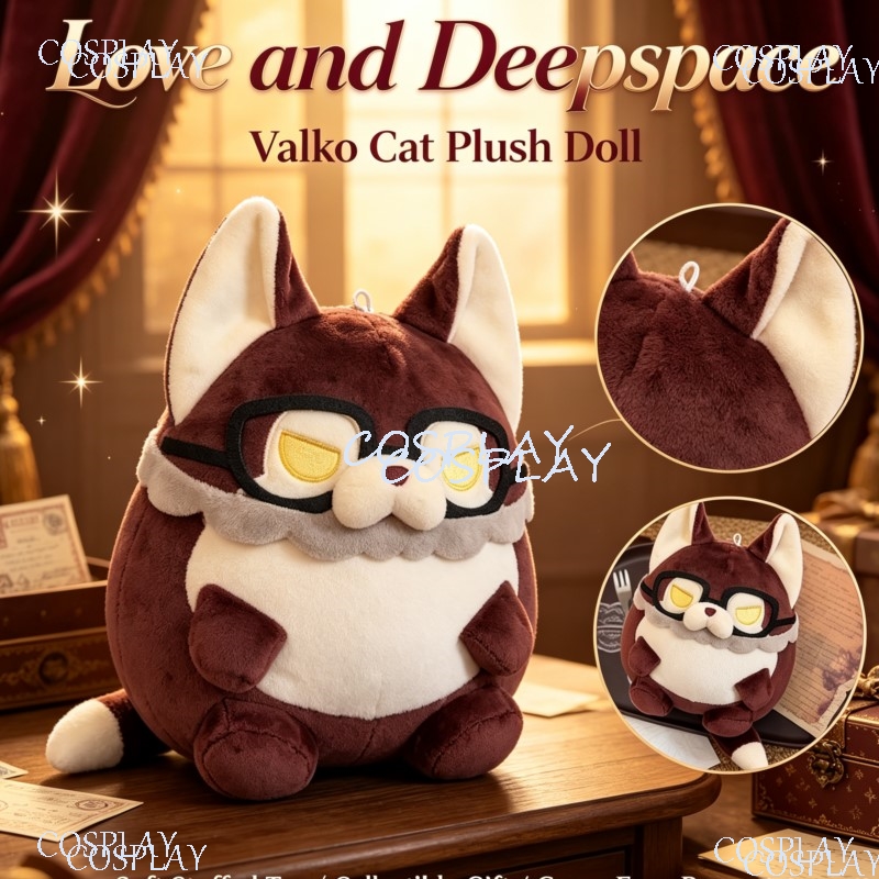 러브 앤 딥스페이스 발코 고양이 플러시 인형 부드러운  - Cat Toys 리뷰 및 가격