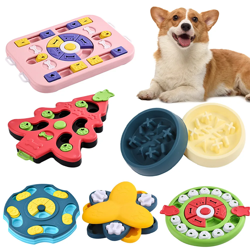 강아지 IQ 음식 디스펜서 천천히 먹는 미끄럼 방지 그 - Dog Puzzle Feeder Toy 리뷰 및 가격