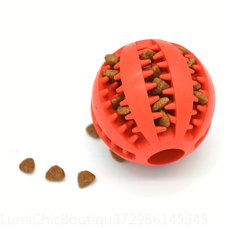 고무 간식 배출용 강아지 공 장난감 내구성 있는 씹는  - Rubber Treat Dispensing Dog Toy 리뷰 및 가격