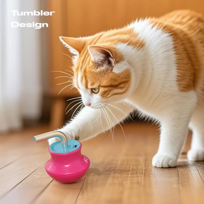 스마트 자동 레이저 고양이 장난감 전기 텀블러 Usb  - Laser Pointer Cat Toy Automatic 리뷰 및 가격