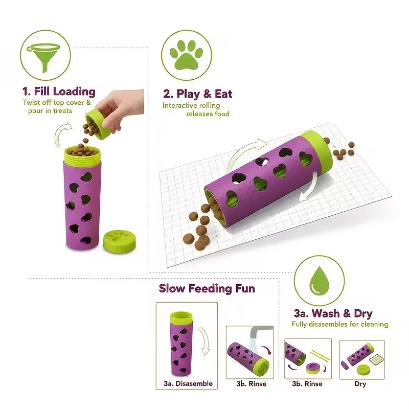 강아지용 고무 간식 배출 장난감, 물림 방지 치아 씹는 - Rubber Treat Dispensing Dog Toy 리뷰 및 가격