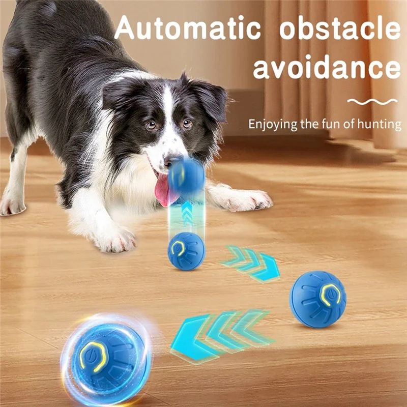 AT84-2PCS 스마트 개 공 전자 인터랙티브 애완  - Automatic Moving Dog Ball 리뷰 및 가격