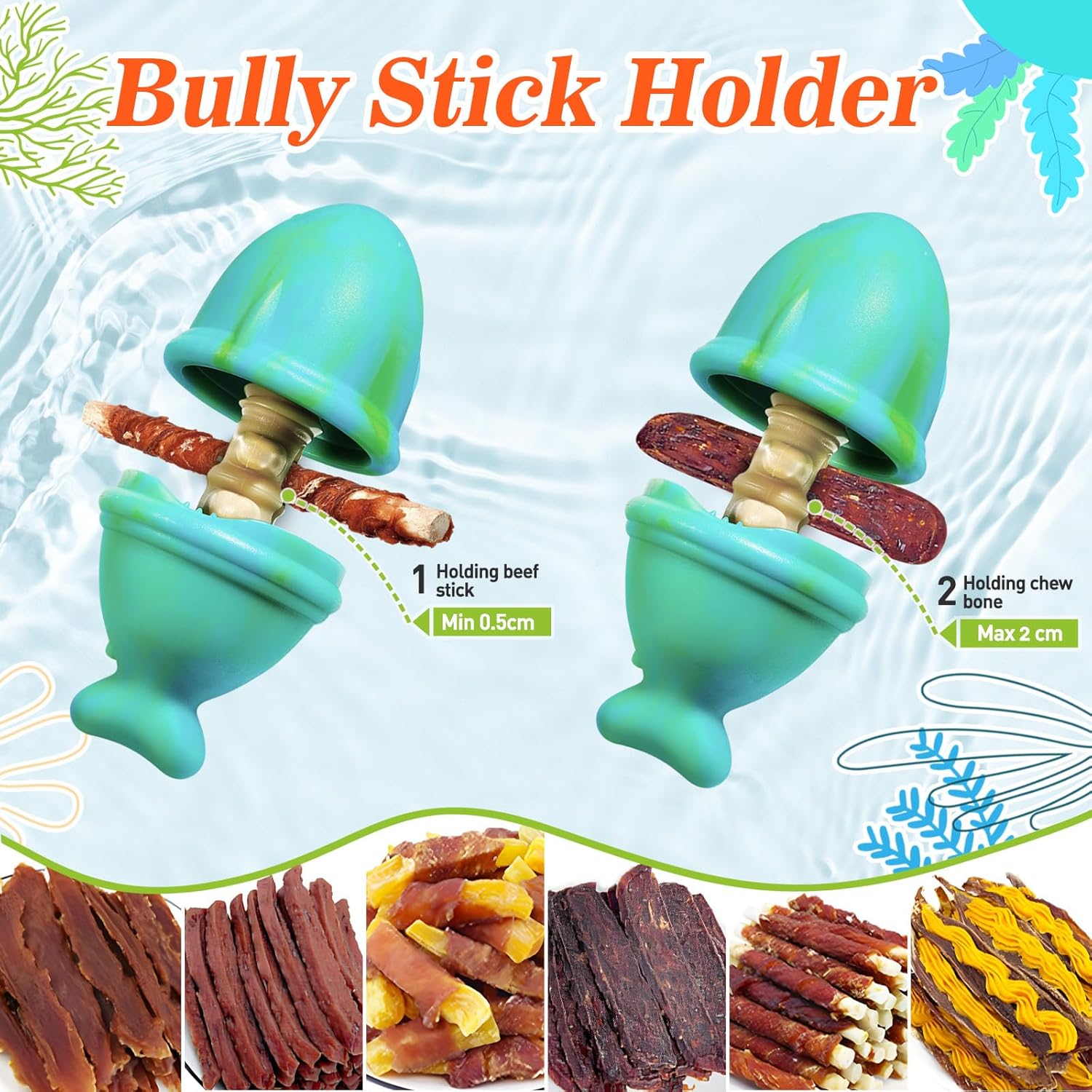 2-in-1 간식 디스펜서 씹는 장난감 & 불리 스틱  - Rubber Treat Dispensing Dog Toy 리뷰 및 가격