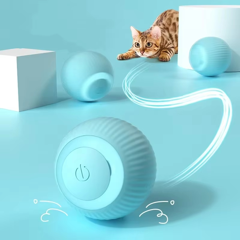 강아지와 고양이를 위한 자동 이동 공, 스마트 USB  - Automatic Moving Dog Ball 리뷰 및 가격