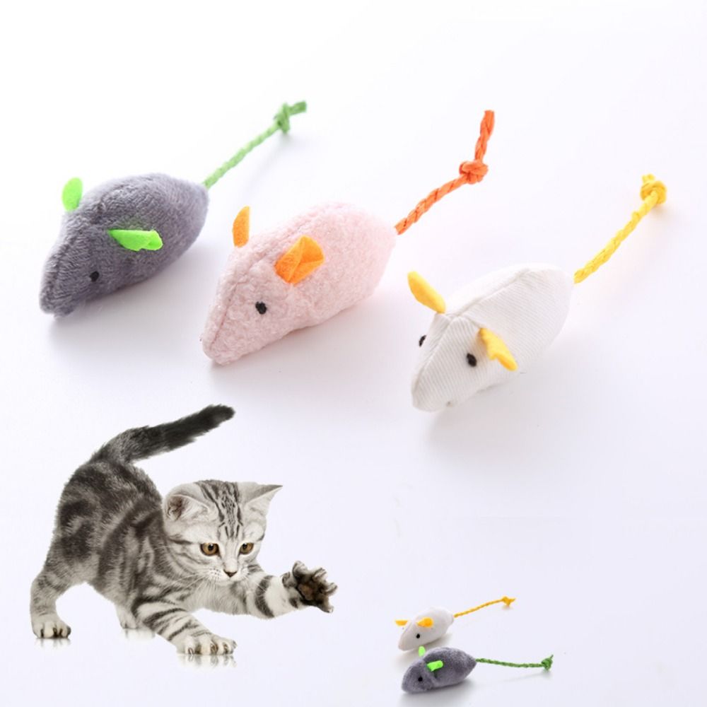 2pcs 재미 있은 플러시 부드러운 대화 형 고양이 훈 - Catnip Interactive Plush Mouse 리뷰 및 가격