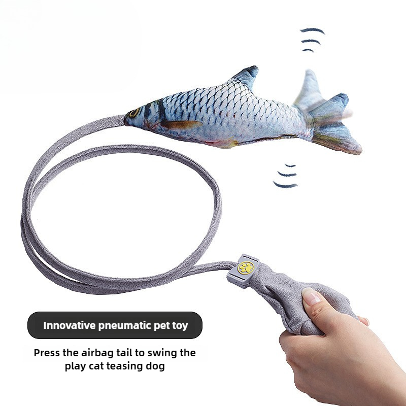 재미있는 전동 움직이는 물고기 고양이 장난감, 에어백이 - Electric Floppy Fish Dog Toy 리뷰 및 가격