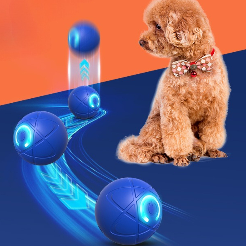 스마트 개 장난감 공 USB 자동 이동 튀는 공 개 장 - Suction Cup Dog Tug Toy 리뷰 및 가격
