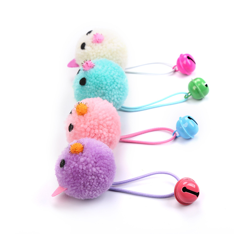새로운 벨 모양의 고양이 장난감 - 새끼 고양이와 성묘 - Catnip Interactive Plush Mouse 리뷰 및 가격