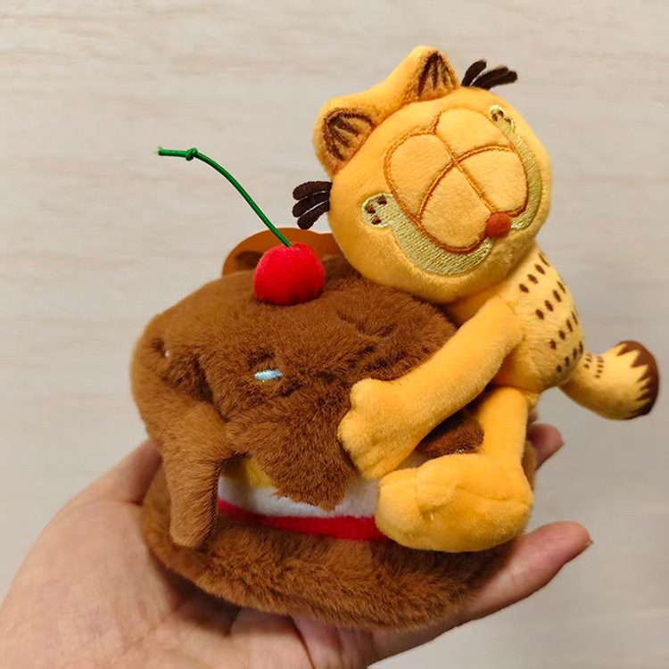 10CM 오리지널 가필드 펜던트 플러시 장난감 귀여운  - Dog Toys 리뷰 및 가격