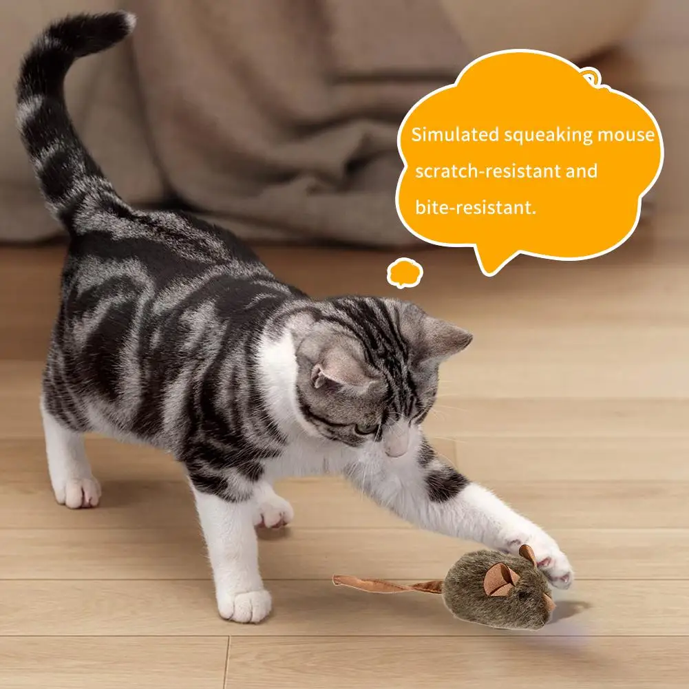 재미있는 봉제 쥐 고양이 장난감 시뮬레이션 마우스 새끼 - Catnip Interactive Plush Mouse 리뷰 및 가격