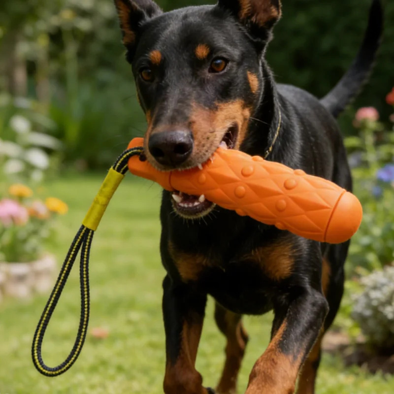 파괴 불가능한 개 씹기 장난감 EVA 물기 막대 로프  - Dog Rope Toy Aggressive Chewers 리뷰 및 가격