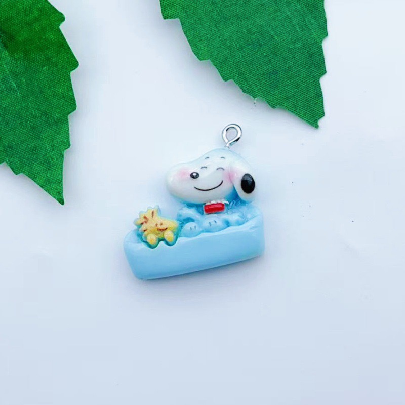 12개 레진 만화 강아지 펜던트, DIY 쥬얼리 제작  - Dog Toys 리뷰 및 가격