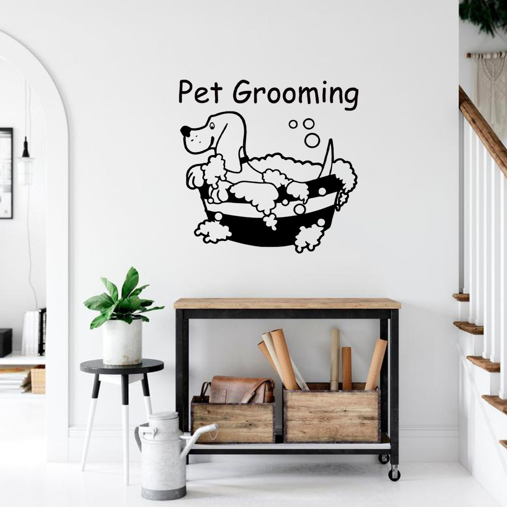 1PC 새로운 애완 동물 미용 맞춤형 텍스트 홈 장식용 - Pet Grooming 리뷰 및 가격
