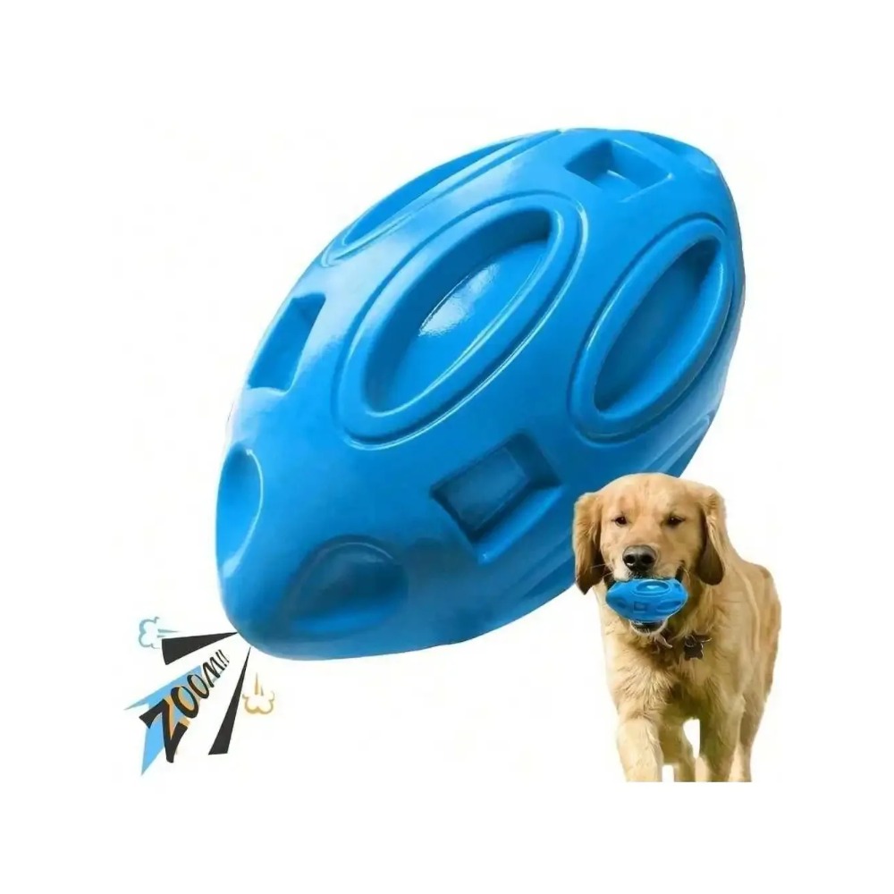 1개입 파괴 불가능한 삑삑이 럭비공 강아지 씹는 장난감 - Interactive Squeaky Plush Dog Toy 리뷰 및 가격