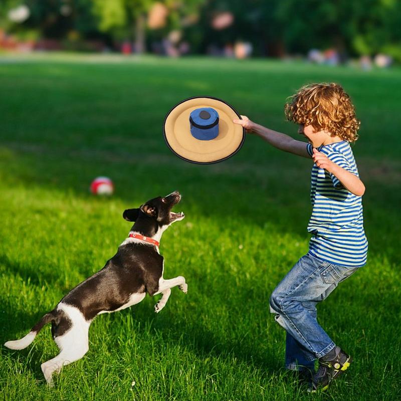 개 비행 디스크 부드러운 불멸의 개 게임 캔버스 대화  - Flying Disc Dog Training Toy 리뷰 및 가격