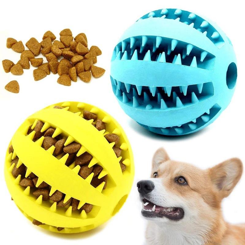 인터랙티브 강아지 장난감 공 고무 씹는 간식 디스펜서  - Rubber Treat Dispensing Dog Toy 리뷰 및 가격