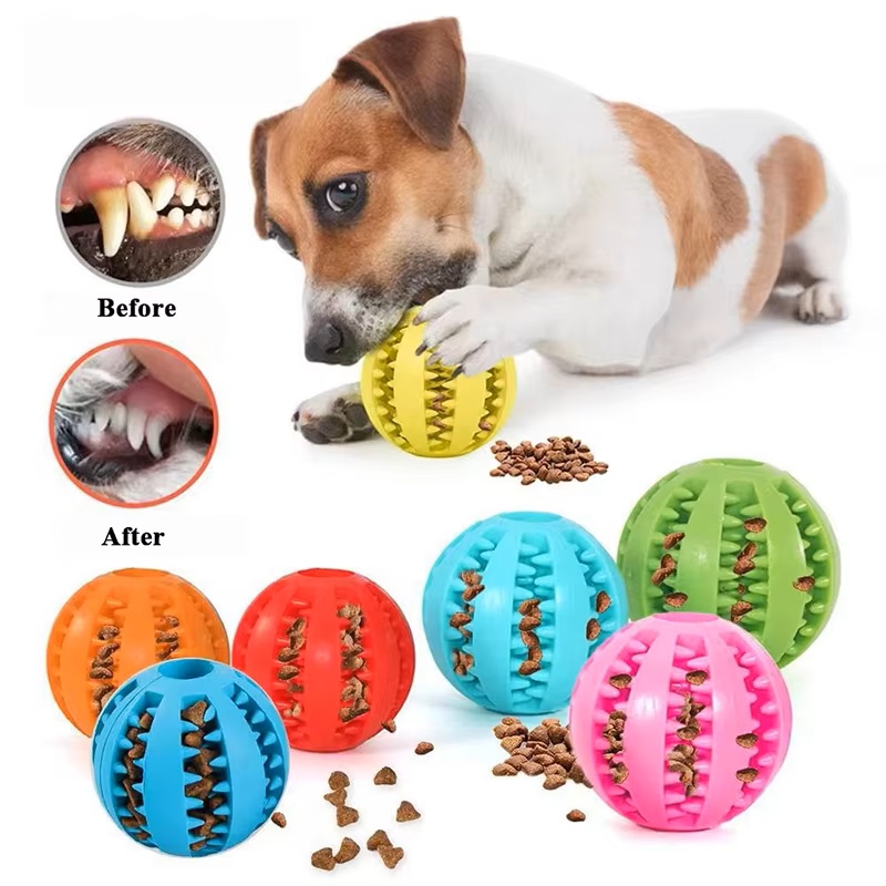강아지와 고양이를 위한 인터랙티브 실리콘 고무 공 재미 - Dog Puzzle Feeder Toy 리뷰 및 가격