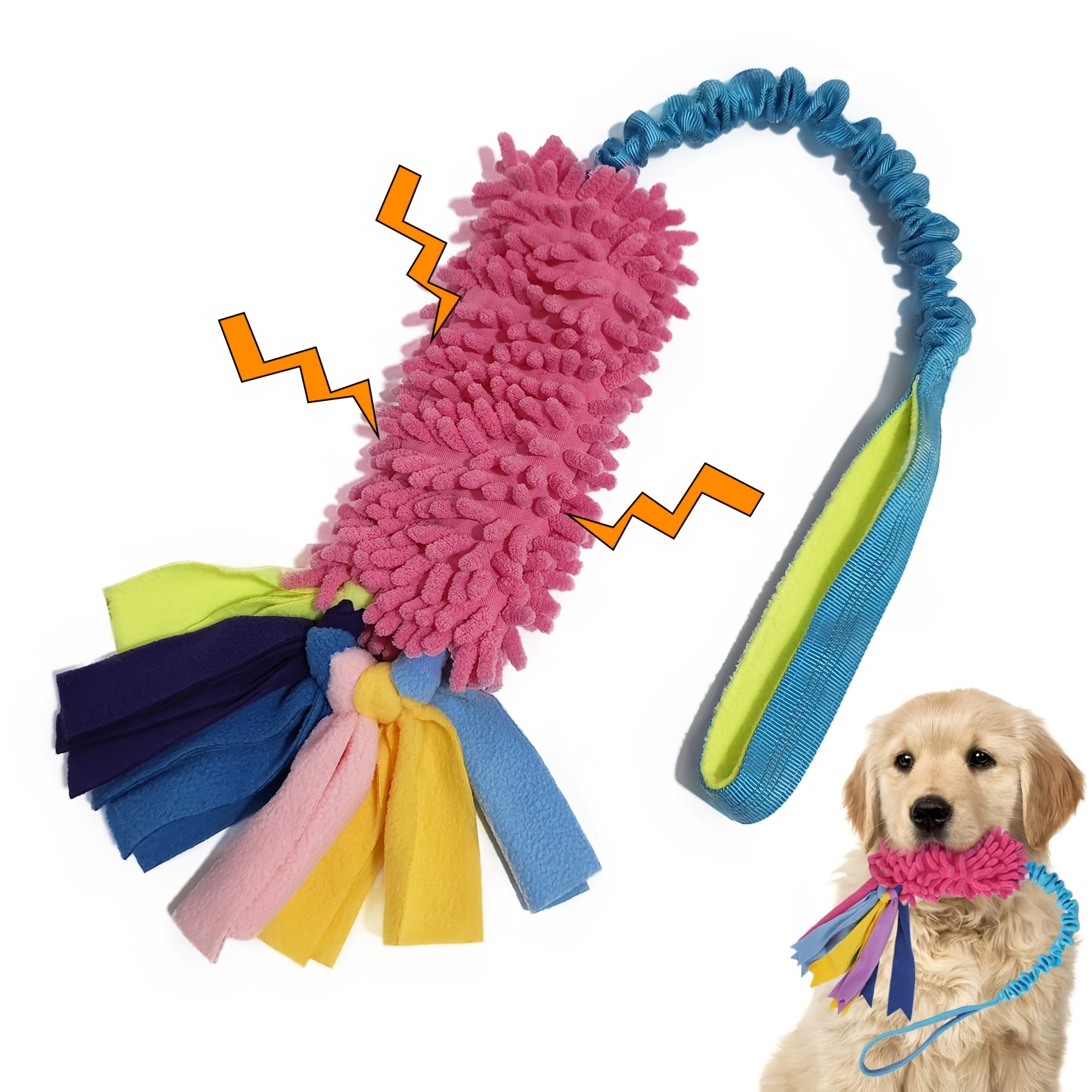 공격적인 씹는 습관을 가진 강아지를 위한 튼튼한 장난감 - Suction Cup Dog Tug Toy 리뷰 및 가격