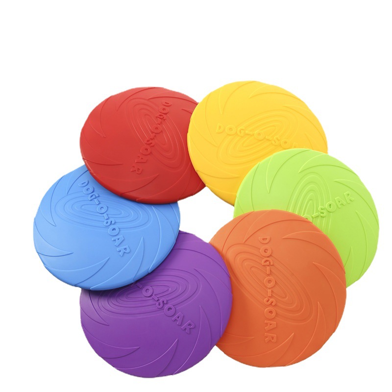 강아지 장난감 실리콘 플라잉 디스크 다색 씹는 장난감  - Flying Disc Dog Training Toy 리뷰 및 가격