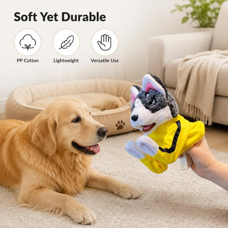 허스키 복싱 인터랙티브 플러시 장난감 쿵푸 강아지 소리 - Interactive Squeaky Plush Dog Toy 리뷰 및 가격