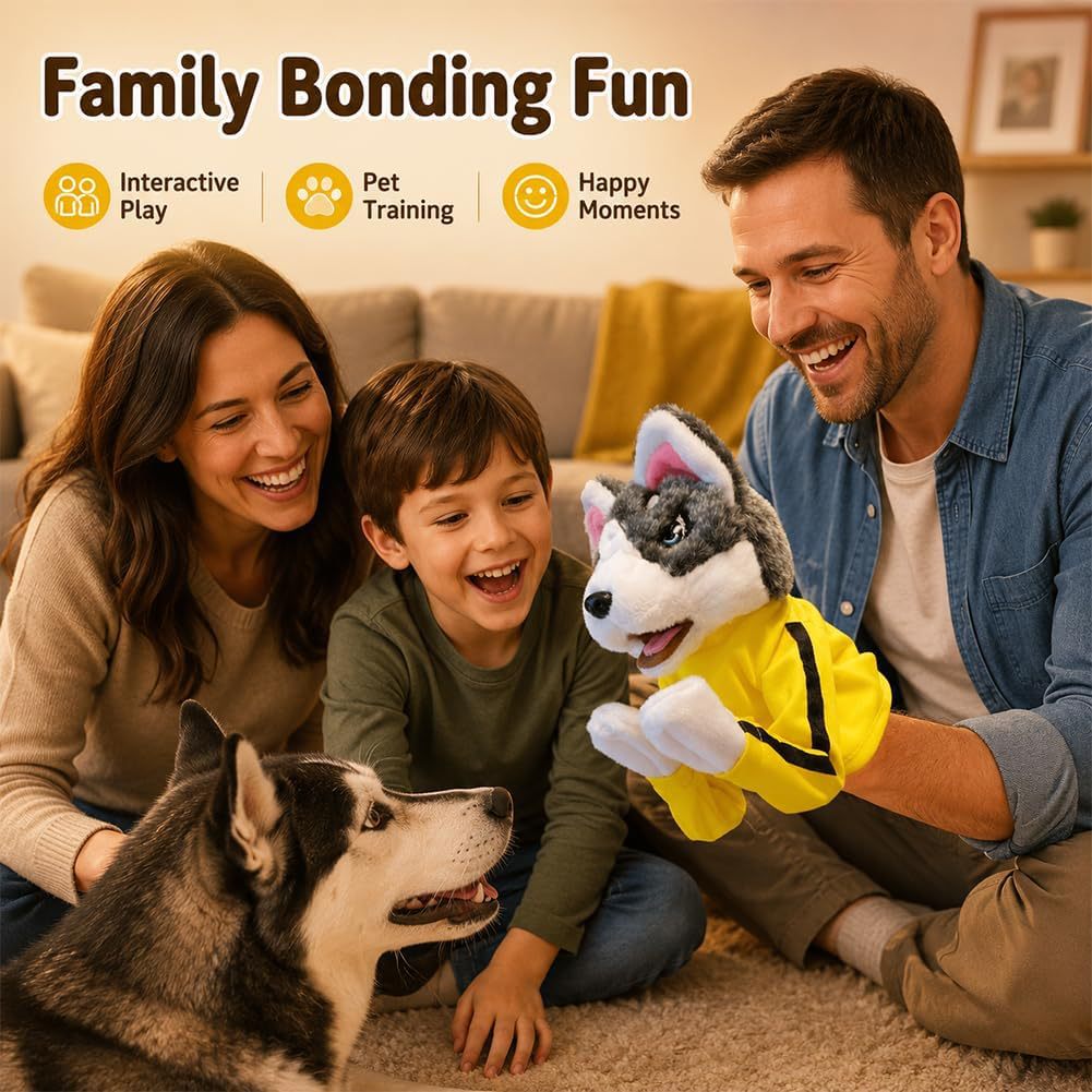 허스키 복싱 인터랙티브 플러시 장난감 쿵푸 강아지 소리 - Interactive Squeaky Plush Dog Toy 리뷰 및 가격