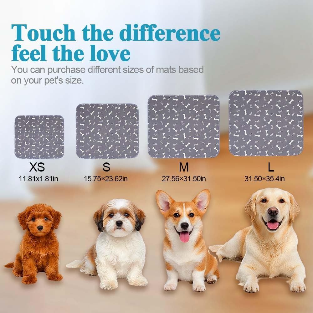 초흡수성 반려동물 침대 매트 재사용 가능 미끄럼 방지  - Pet Beds 리뷰 및 가격