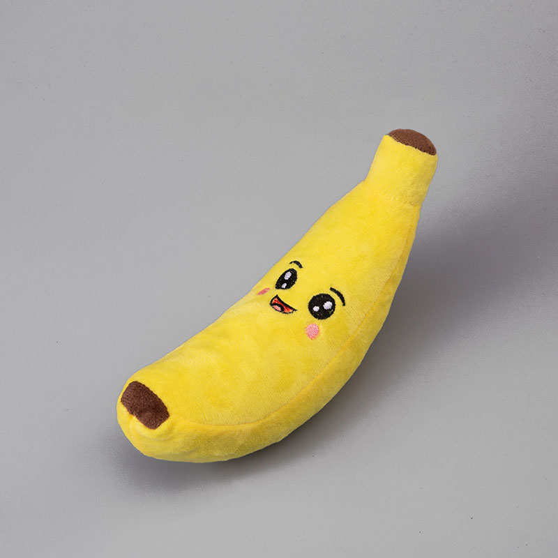삑삑이 바나나 플러시 강아지 장난감 내구성 있는 씹기용 - Interactive Squeaky Plush Dog Toy 리뷰 및 가격