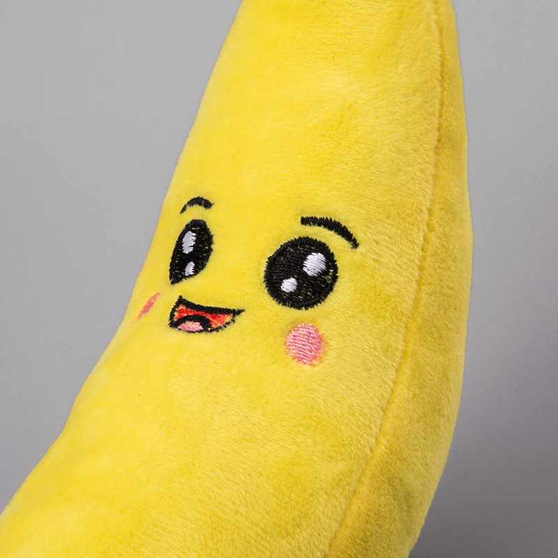 삑삑이 바나나 플러시 강아지 장난감 내구성 있는 씹기용 - Interactive Squeaky Plush Dog Toy 리뷰 및 가격
