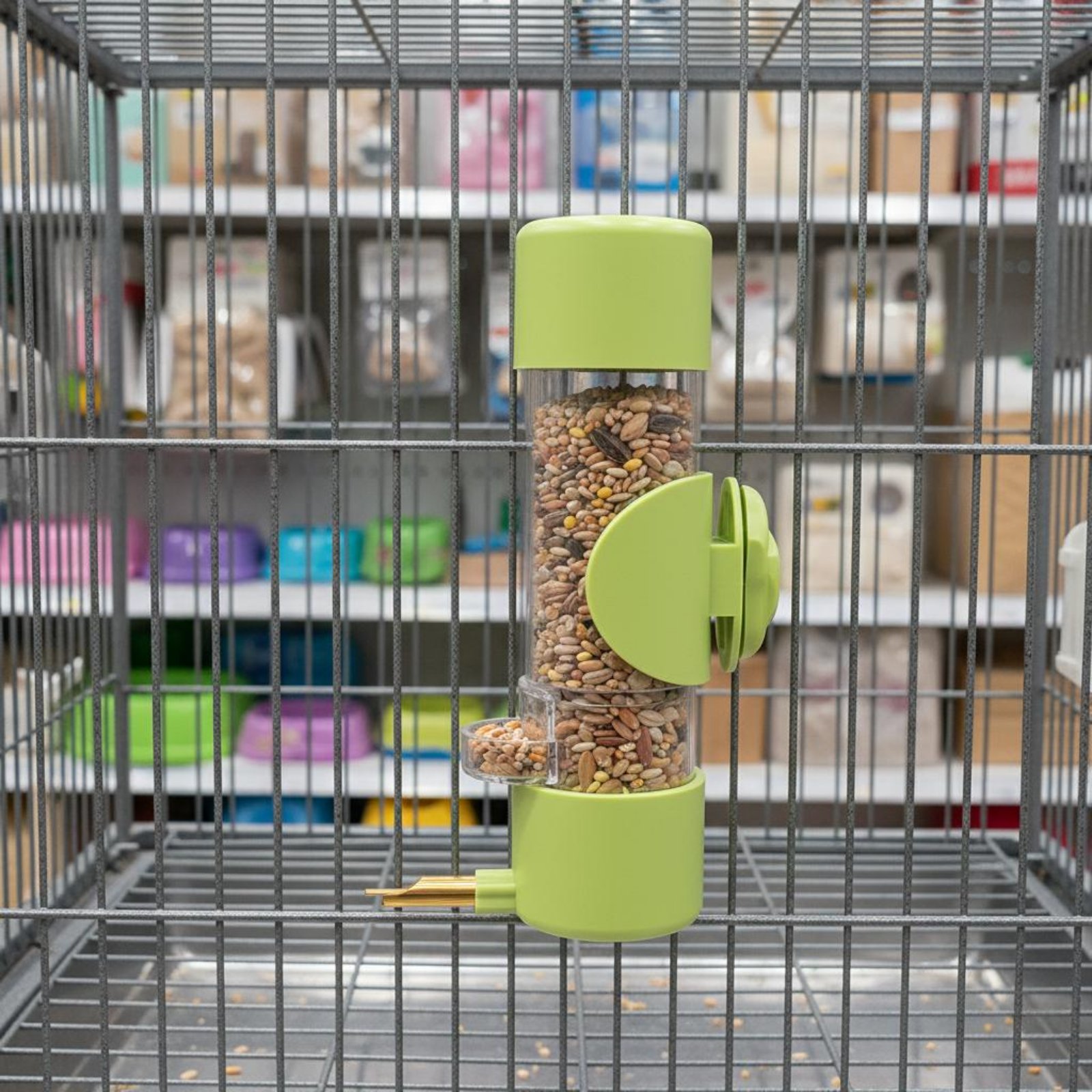 씨앗 분리형 피더, 물 튀김 방지, 깔끔한 새 모이통, - Pet Feeders 리뷰 및 가격