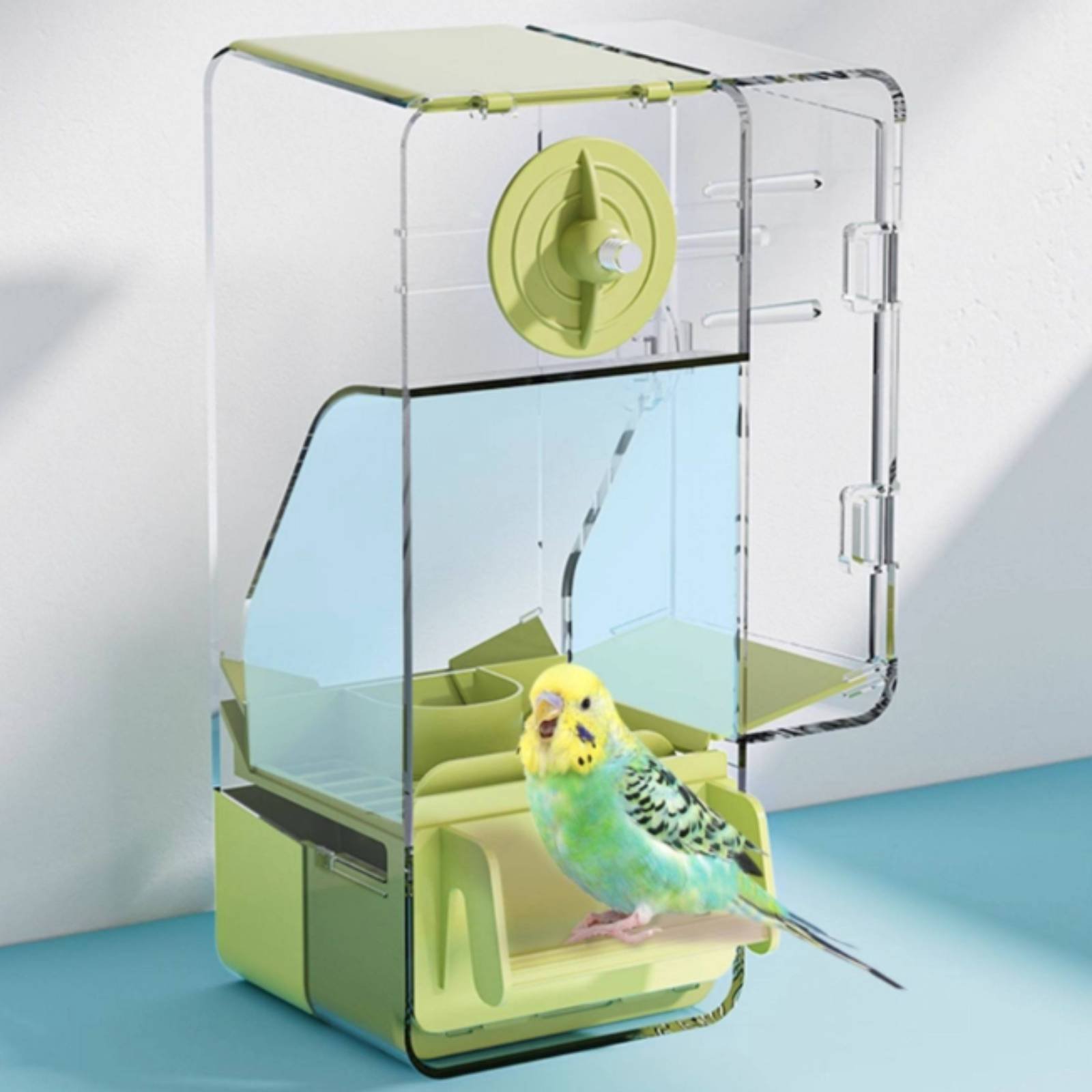 씨앗 분리형 피더, 물 튀김 방지, 깔끔한 새 모이통, - Pet Feeders 리뷰 및 가격