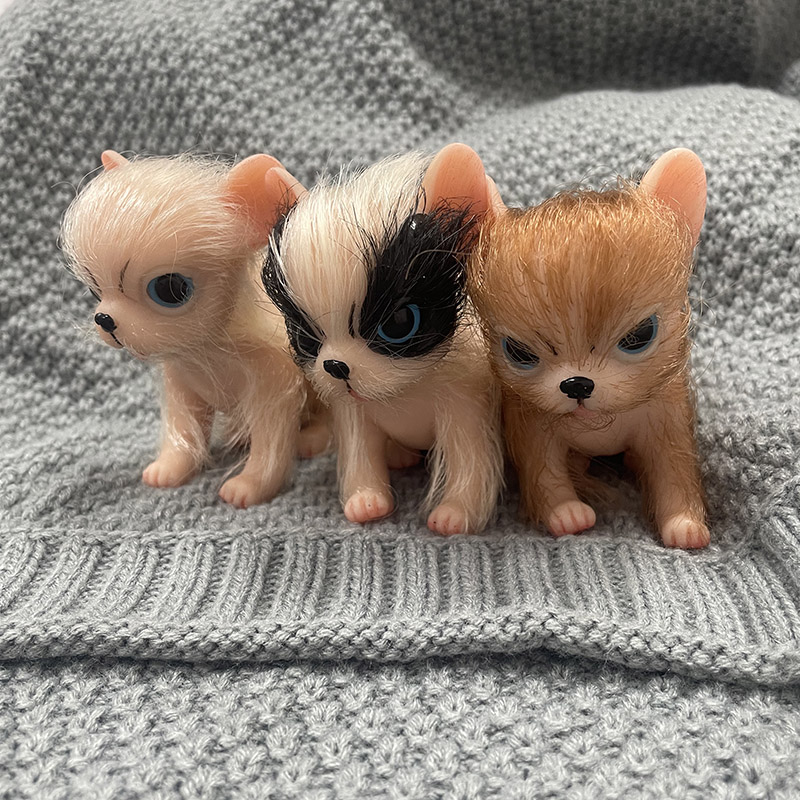 5인치 전신 실리콘 귀여운 미니 동물 치와와 강아지 인 - Interactive Squeaky Plush Dog Toy 리뷰 및 가격