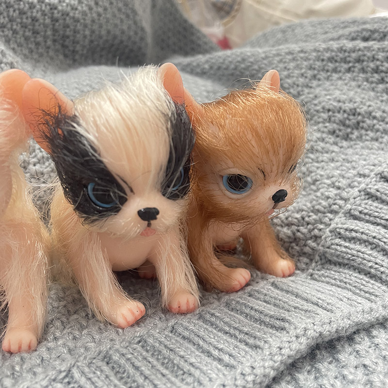 5인치 전신 실리콘 귀여운 미니 동물 치와와 강아지 인 - Interactive Squeaky Plush Dog Toy 리뷰 및 가격