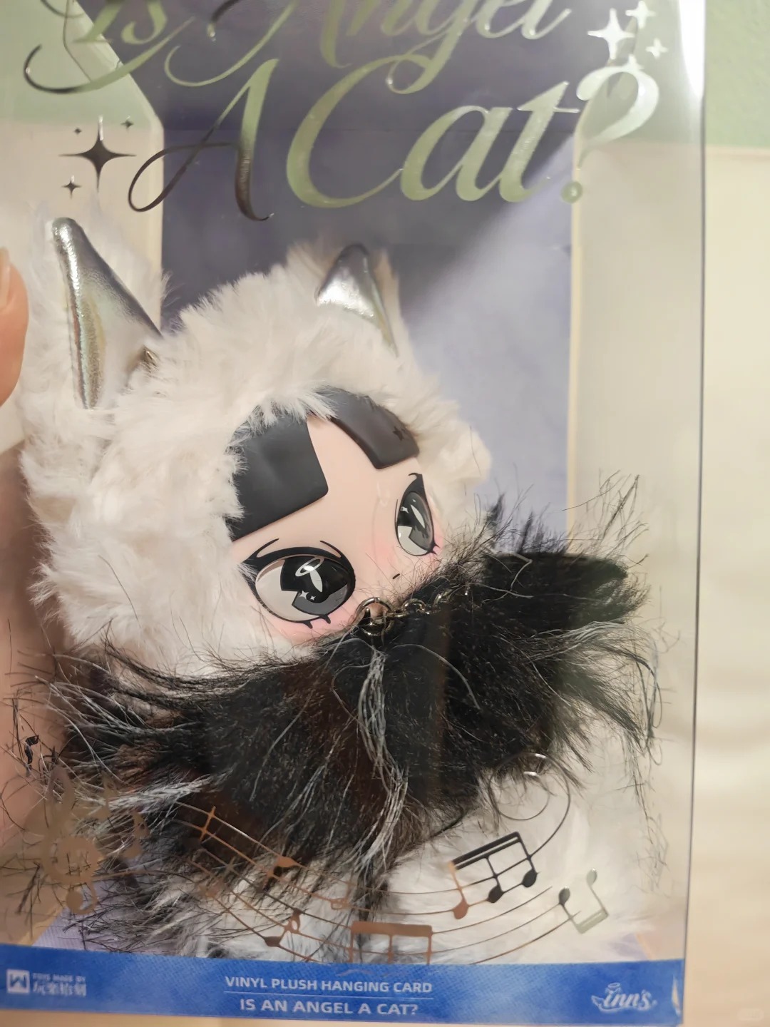 오리지널 인즈 이즈 앤젤 고양이 플러시 인형 실버 윙  - Cat Toys 리뷰 및 가격
