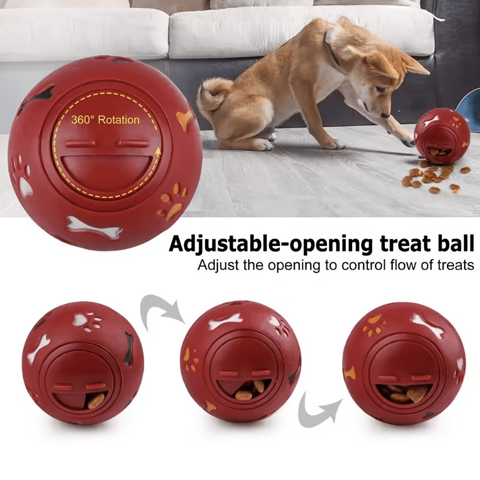 강아지 간식 공, 고양이와 강아지를 위한 천천히 먹이는 - Rubber Treat Dispensing Dog Toy 리뷰 및 가격